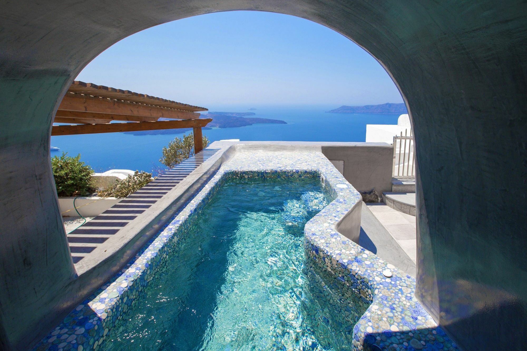 Ventus Paradiso Villa Imerovígli Buitenkant foto