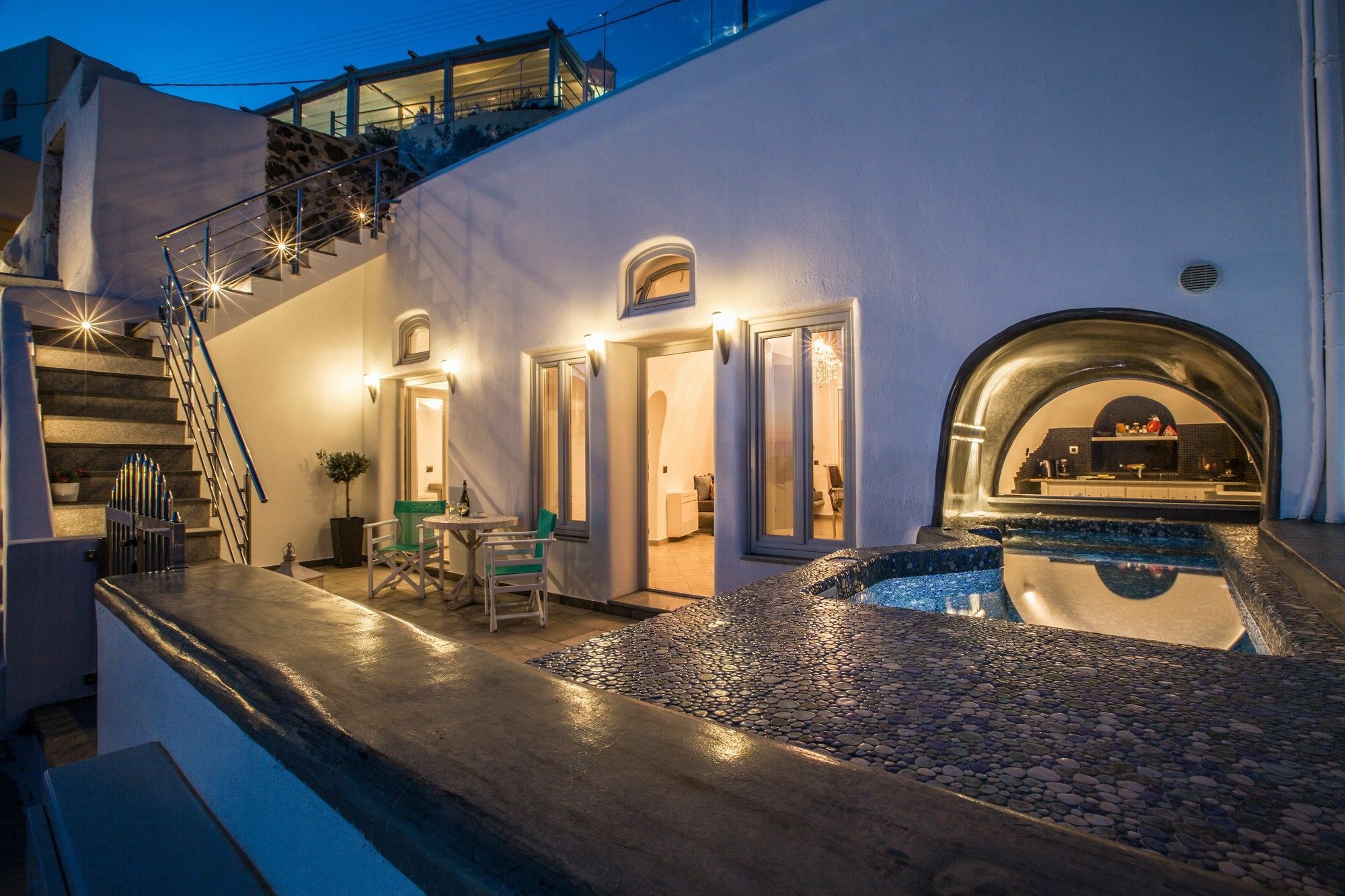 Ventus Paradiso Villa Imerovígli Buitenkant foto