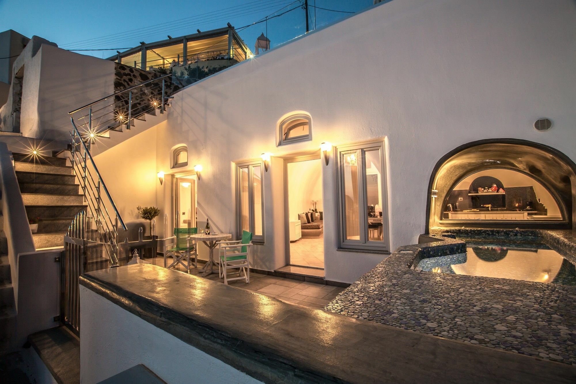Ventus Paradiso Villa Imerovígli Buitenkant foto